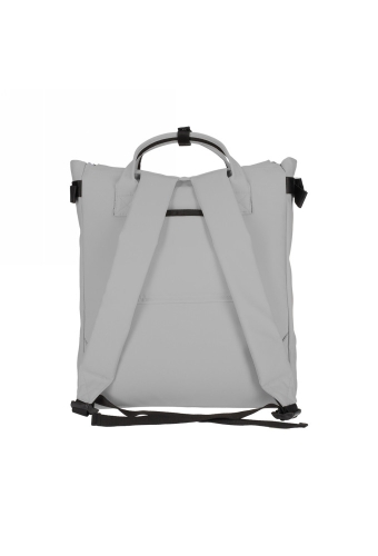 Norlander Fiets Shopper Rugtas Boston Grijs 32x12x41cm 1stuks