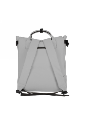 Norlander Fiets Shopper Rugtas Boston Grijs 32x12x41cm 1stuks