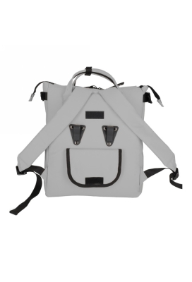 Norlander Fiets Shopper Rugtas Boston Grijs 32x12x41cm 1stuks