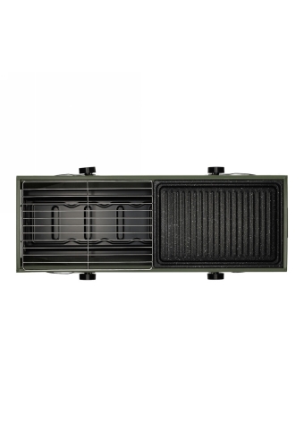 Norlander Outdoor Bbq met Grill Groen 56x20x20cm 1stuks