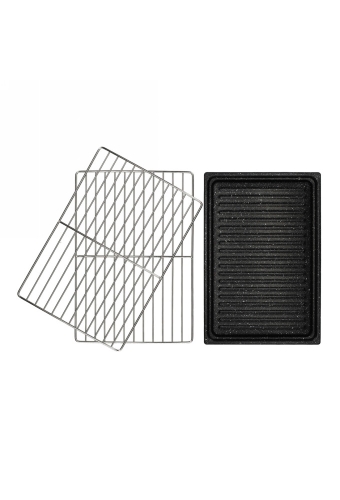 Norlander Outdoor Bbq met Grill Groen 56x20x20cm 1stuks