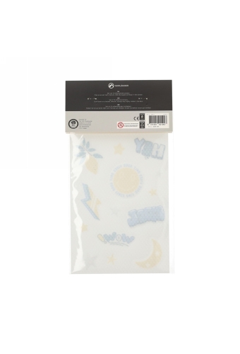 Norlander Reflecterende Stickers Good Vibes 14.5x21x0.2cm 1stuks
