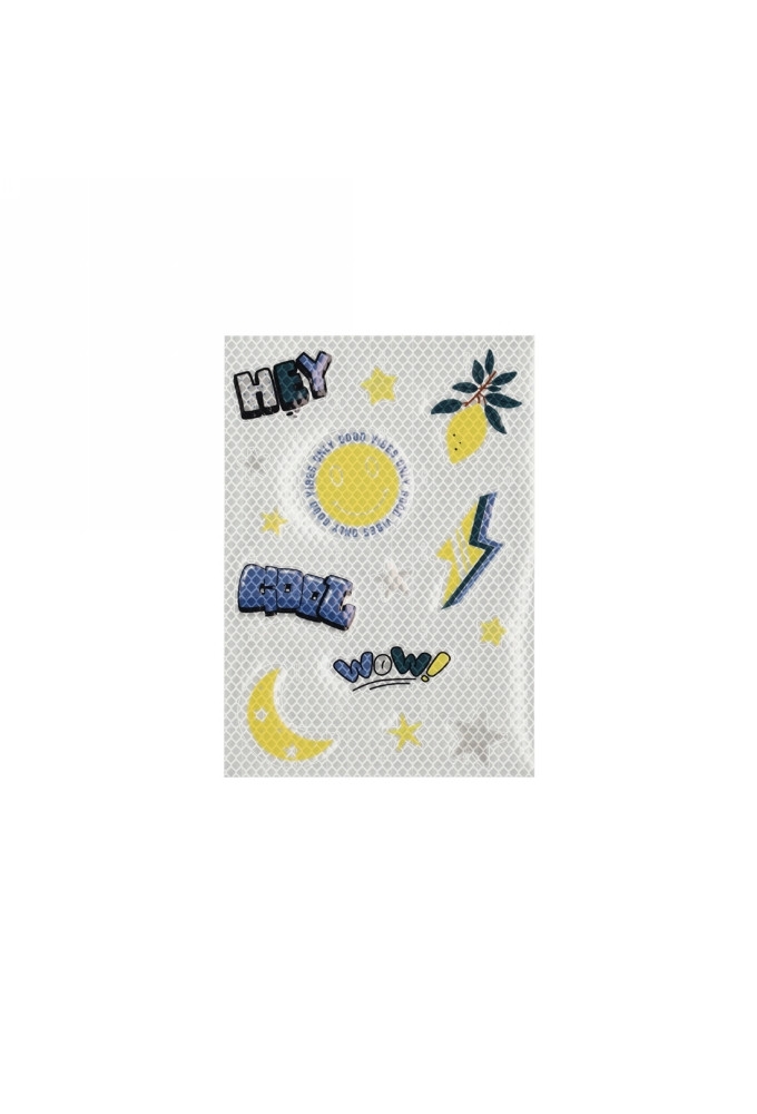 Norlander Reflecterende Stickers Good Vibes 14.5x21x0.2cm 1stuks