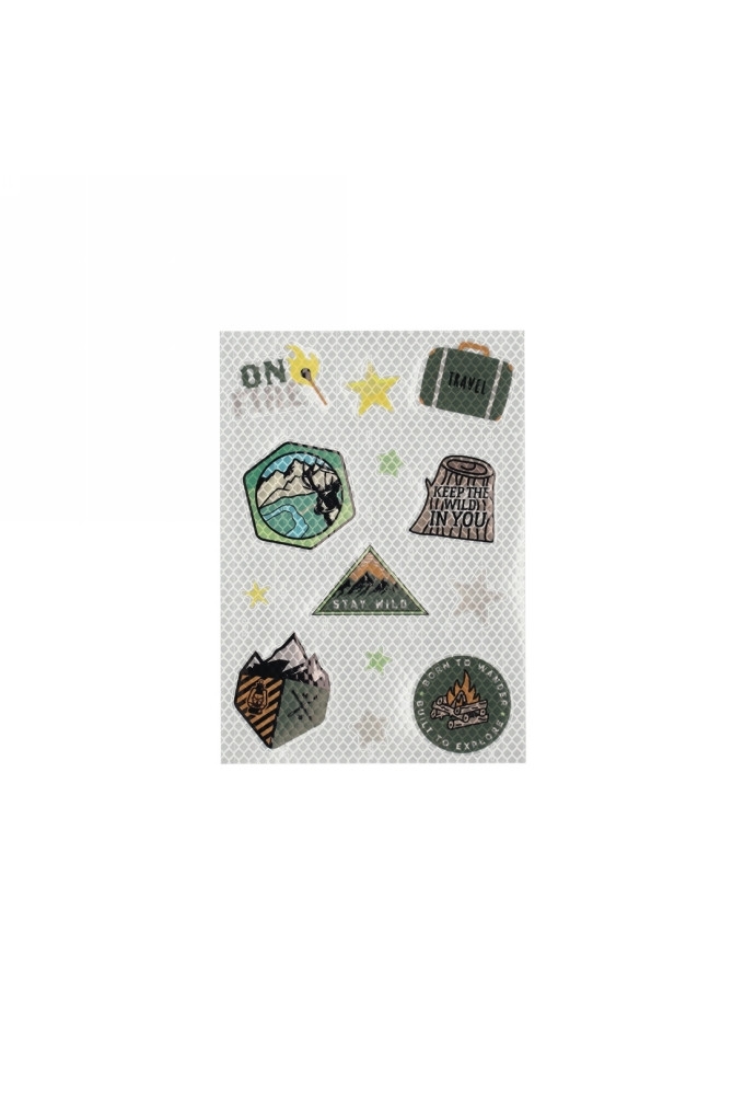 Norlander Reflecterende Stickers Outdoor 14.5x21x0.2cm 1stuks