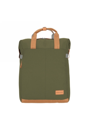Norlander Shopper Rugtas Austin Groen 30x14x40cm 1stuks