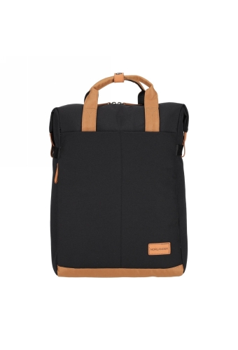 Norlander Shopper Rugtas Austin Zwart 30x14x40cm 1stuks