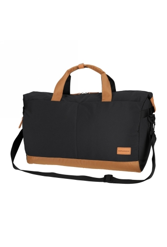 Norlander Weekendtas Austin Zwart 48x26x30cm 1stuks