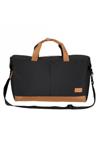 Norlander Weekendtas Austin Zwart 48x26x30cm 1stuks