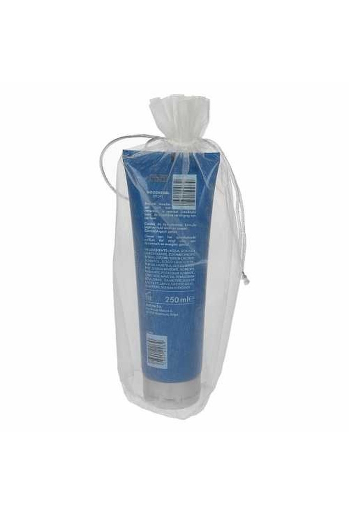 Organza zakjes Flesje 9x27cm Wit 10 stuks
