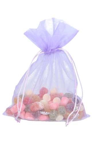 Organza zakjes Lavendel Groot 17x24cm 10stuks
