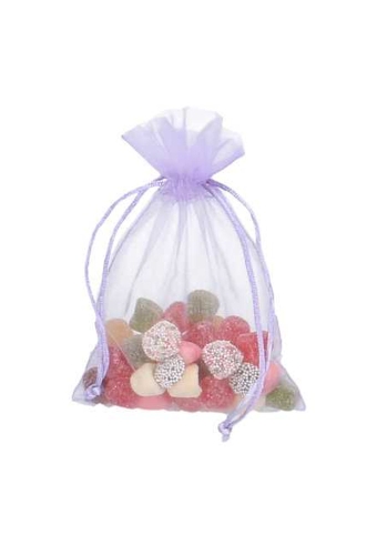 Organza zakjes Lavendel Medium 12x17cm 10stuks