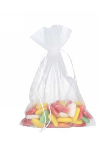 Organza zakjes Wit Groot XL 20x30cm 10stuks