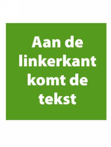 aan de linkerkant komt de tekst aan de linkerkant komt de tekst