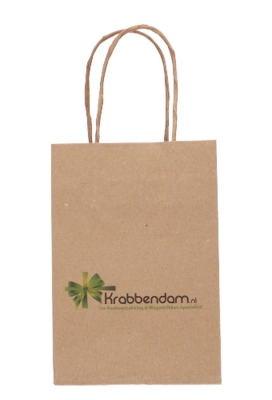 Papieren Tassen Kraft Digitaal Bedrukt & Handvat  A5 19x8x21cm 50stuks
