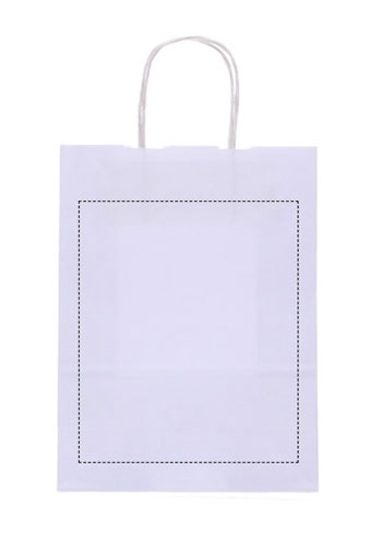 Papieren Tassen Wit Digitaal Bedrukt & Handvat A4 24x11x31cm 50stuks