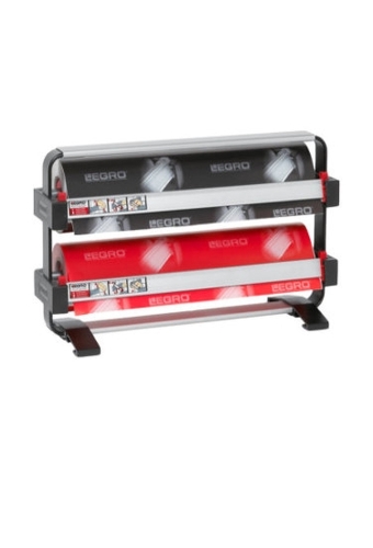 Papierrolhouder Duo 2x 15.5 36x15.5x7.5+30cm + mes + voet