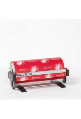Papierrolhouder Enkel 1x24 27.5x24x7.5+40cm + mes + Voet