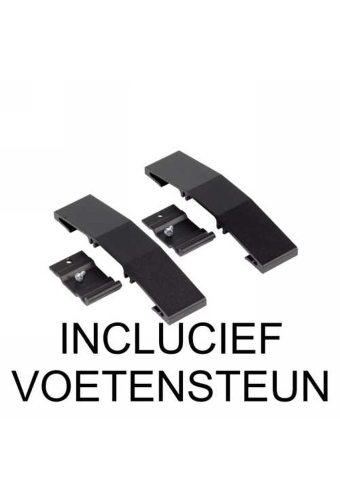 Papierrolhouder Trio 3x15.5 53x15.5x7.5+30 cm + mes + voet