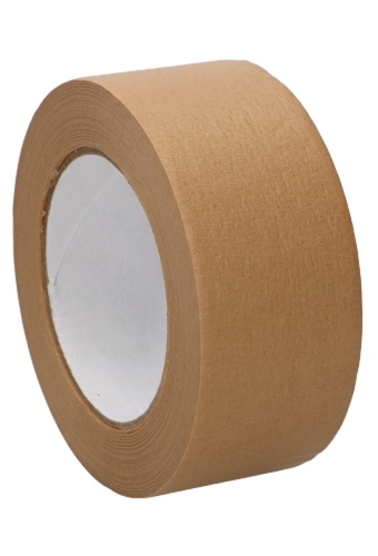 Plakband Papieren verpakkings Tape Bruin 130mu 50mm x 50meter 6stuks