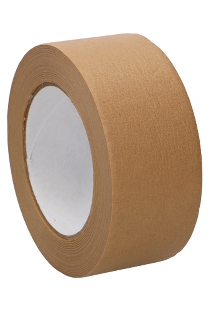 Plakband Papieren verpakkings Tape Bruin 130mu 50mm x 50meter 6stuks
