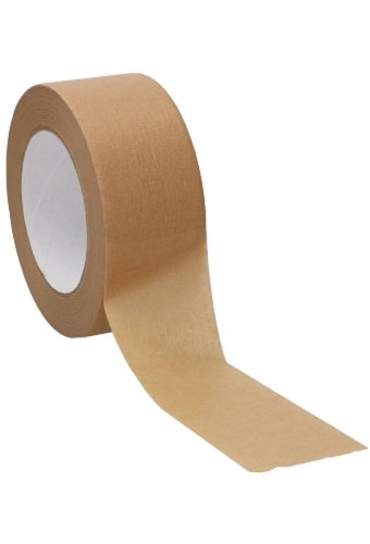Plakband Papieren verpakkings Tape Bruin 130mu 50mm x 50meter 6stuks