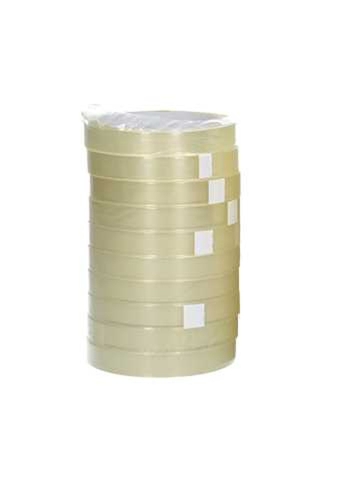 Plakband Transparant 15mm x 66meter 10 stuks verpakt