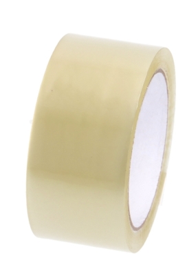 Plakband Transparant Budget Tape PP Acryl 25mu 48mm x 66meter  6stuks