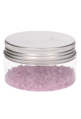 Plastic Potje Met Zilveren Schroefdeksel 7x4cm inhoud 90ml 12stuks