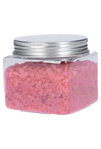 Plastic Potje Met Zilveren Schroefdeksel 7x7x6.1cm inhoud 195ml 6stuks
