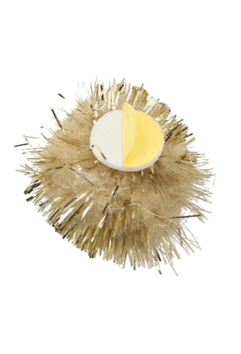 Pombows 20mm Licht Goud met plakker 100stuks