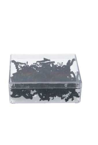 Rechthoekig transparant doosje 116x116x37mm 129 stuks