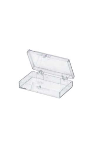 Rechthoekige transparant doosje 51x29x13mm 960 stuks