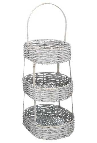 Rietenmanden Etagere 1stuks