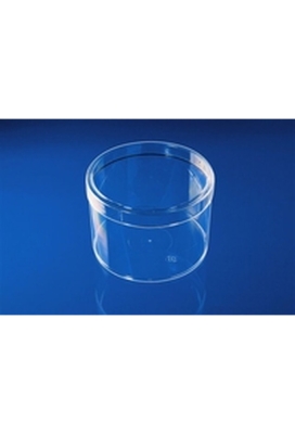 Rond transparant doosje 116x80mm verpakt per 96stuks