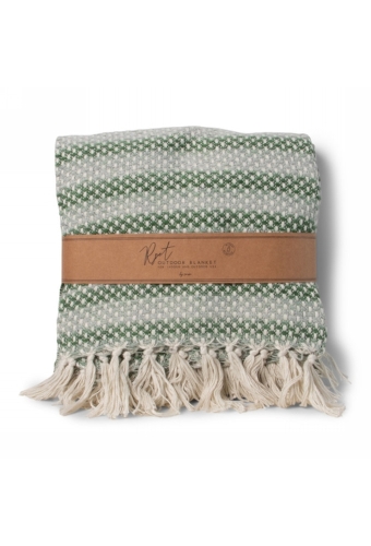 SENZA Indoor Outdoor Plaid RPET Groen 1 stuk