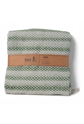 SENZA Indoor Outdoor Plaid RPET Groen 1 stuk