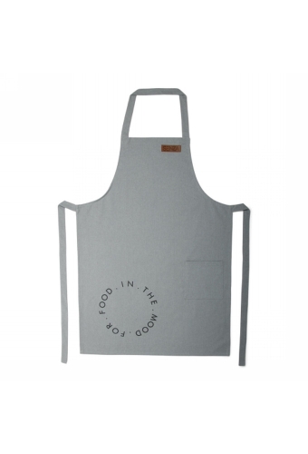SENZA MOOD FOR FOOD Schort Grijs 1 stuk