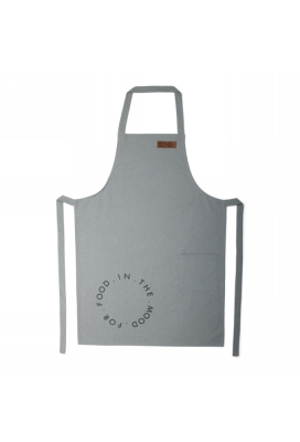 SENZA MOOD FOR FOOD Schort Grijs 1 stuk