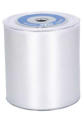 Satijn Lint Super Breed 100mm x 25 meter Wit