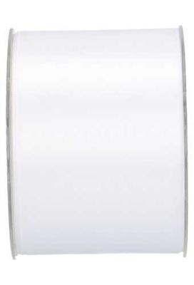 Satijn Lint Wit Extra Breed 70mm x 25 meter Wit