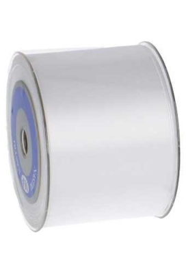 Satijn Lint Wit Extra Breed 70mm x 25 meter Wit