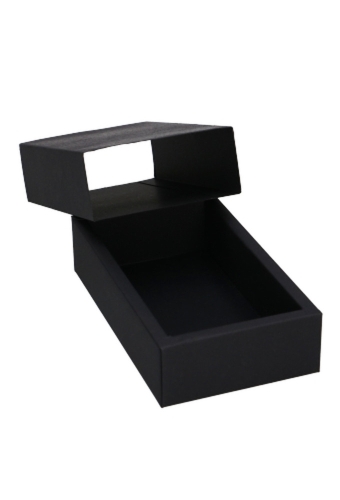 Schuif Deksel Kadodoosje Jakarta Zwart Mat 15x8x4cm 10stuks