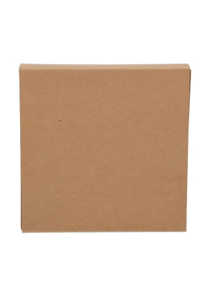 Schuifdoosje Jakarta Kraft Digitaal Bedrukt 12.5x12.5x2.8cm 10stuks