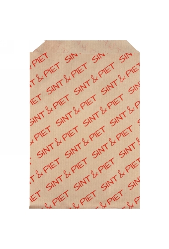 Sintzakjes Sint & Piet 15x22cm 100stuks OP IS OP