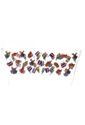 Snoepzak & Puntzak Nederland Met Opdruk 18x37cm 250stuks