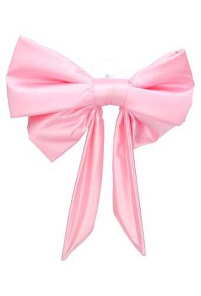Stoffen Dubbele Strik Verona Roze Met 4 Lussen 37x38cm