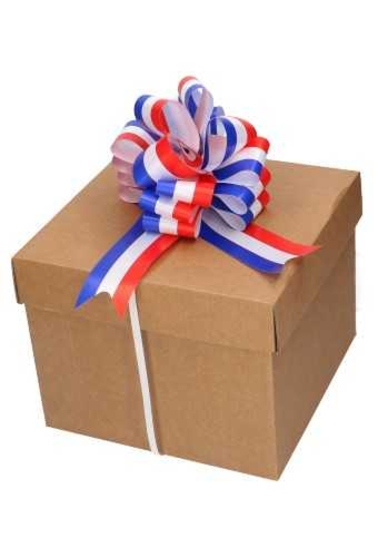Strik Nederland Rood.Wit.Blauw Doorsnee 15cm lint 5cm 1stuks