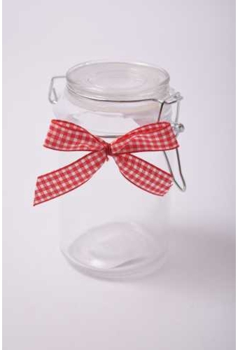 Strikje Ruit Rood Lint Met Elastiek 10cm 7x6cm 100stuks