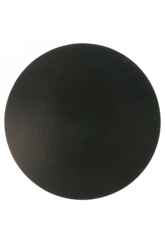 Taarten Kartonnen Bodem Zwart Glossy & Goud Metallic 22cm 100stuks