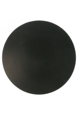 Taarten Kartonnen Bodem Zwart Glossy & Goud Metallic 28cm 100stuks